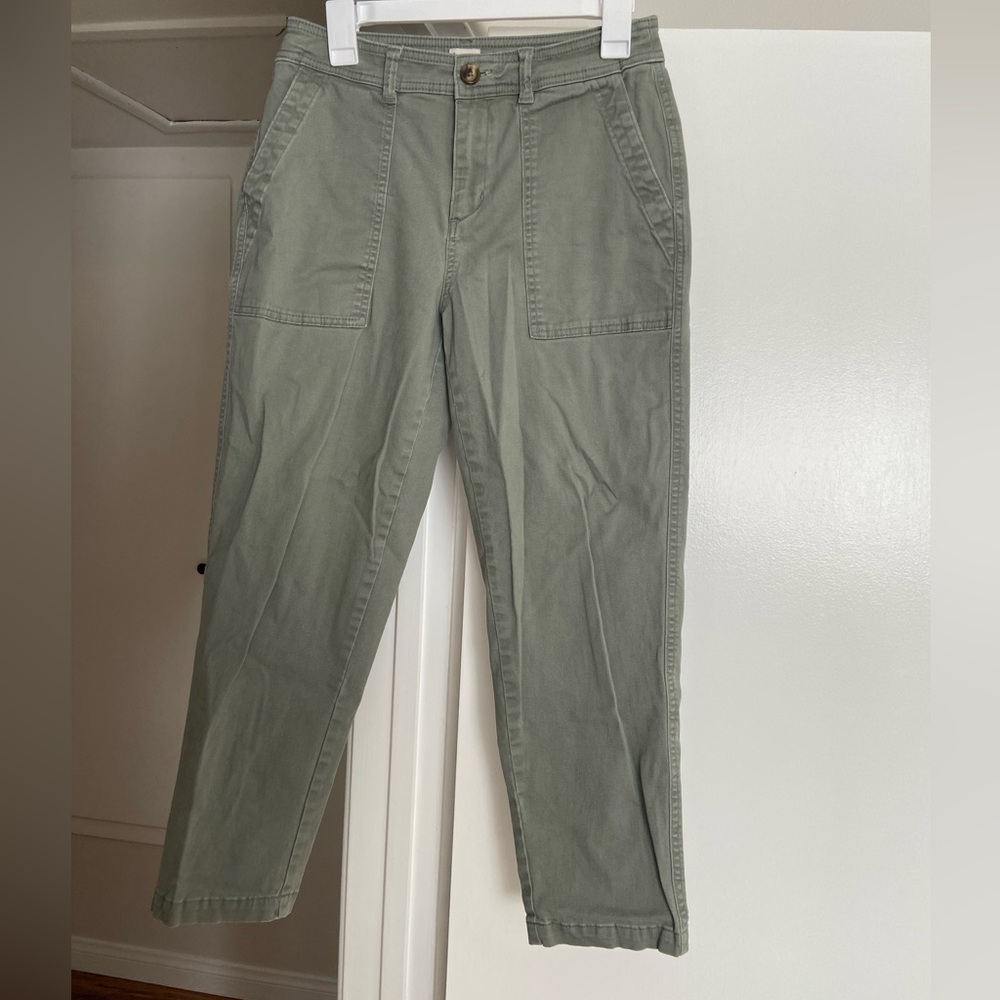 Women’s pants- gray green, size 6